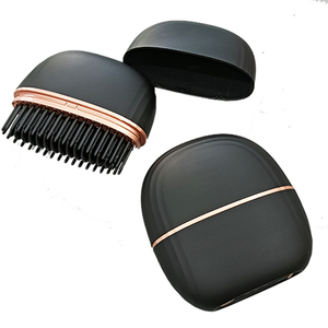 Cordless <strong>Hair</strong> <strong>Straightener</strong> Brush with Negative Ion <strong>Mini</strong> portable <strong>Hair</strong> <strong>Straightener</strong> Comb for Travel, Hot Brush <strong>Hair</strong> <strong>Straightener</strong> - Product Image 1