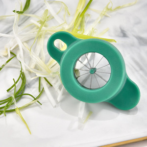 Stainless Steel Scallion Slicer Multi Functional Vegetable Cutter For Kitchen Use With Blade Design - Product Image 1