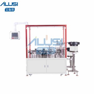 เครื่องบรรจุของเหลวแบบขวดปั๊มความแม่นยำสูงอัตโนมัติสำหรับแก้วน้ำขนาดเล็กบรรจุน้ำยาปิดผนึกฝาปิด - Product Image 1