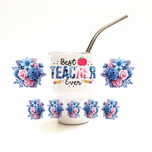 สติกเกอร์ติดแก้วแบบ UV-DTF ขนาด 3 ออนซ์ สำหรับ Dog Mama ขายส่ง สติกเกอร์แบบกำหนดเอง UV-DTF ลายติดแก้วแบบ UV DTF - Product Image 6