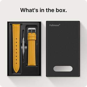 Correas de <span class=keywords><strong>Reloj</strong></span> Clásicas Ajustables de Acero Inoxidable <span class=keywords><strong>para</strong></span> Hombre y <span class=keywords><strong>Mujer</strong></span>, Correas de Repuesto de Cuero Genuino Compatibles con Relojes - Product Image 6