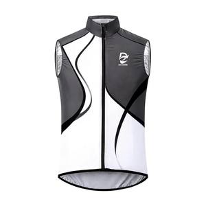 Gilet de cyclisme sans manches haute qualité coupe-vent à séchage rapide, multi-poches, multicolore, pour événements sportifs d'hiver - Product Image 1