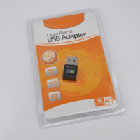 Kartu Jaringan Dongle WiFi USB 600Mbps Driver Gratis PC Desktop Kecepatan Transmisi Adaptor Nirkabel Laptop