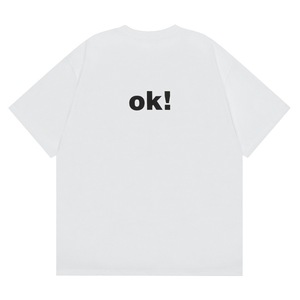 Camiseta de Hombre de Alta Calidad, Personalizada, con Estampado 3D de Personaje de Skateboard en Arcilla, Letra <span class=keywords><strong>OK</strong></span>, Cuello Redondo, Tejido de Punto, Estilo Urbano, 180 Gramos - Product Image 2