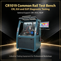 Banc d'essai Common Rail CR1019 pour le test des injecteurs CRI EUI EUP, fonction de test CRP HEUI HEUP en option
