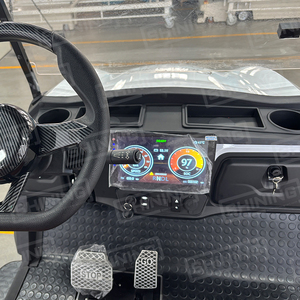 Carrito de Golf Eléctrico de 72 <span class=keywords><strong>Voltios</strong></span> y 100 <span class=keywords><strong>Amperios</strong></span> con <span class=keywords><strong>6</strong></span> Asientos, Frenos de Disco Delanteros, Homologado para Circular por la Calle, Garantía Completa de un Año, 5KW AC - Product Image 4