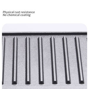 Plancha de Hierro Fundido para Asar al Aire Libre, Precurada, Antiadherente, Reversible, para Camping - Product Image 4