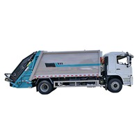 Camion à ordures compacteur Shacman haute performance de 15 m³ pour l'assainissement urbain