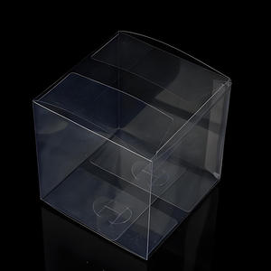 מותאם אישית בצורת פלסטיק שקוף גבוהה לחיות מחמד מיכל פלסטיק עמיד ומכלים אלגנטיים - Product Image 5