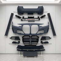Kit carrosserie pour BMW Série 3 F30/F35 : Pare-chocs avant/arrière et jupes latérales – Nouvelle version de haute qualité à visser, style G80 M3