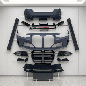 Kit carrosserie pour <span class=keywords><strong>BMW</strong></span> Série 3 F30 : pare-chocs avant, pare-chocs arrière, jupes latérales, mise à niveau style G80 M3 - Product Image 1