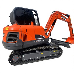 รถขุดขนาดเล็ก Doosan DX60-9C น้ำหนักใช้งาน 6 ตัน พร้อมบุ้งกี๋ขุดขนาด 0.22 เมตร เครื่องยนต์คัมมินส์ รุ่นปี 2022 - Product Image 1