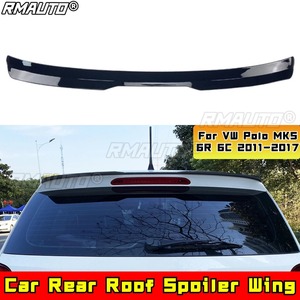 For VW Polo MK5 6R 6C 2011-2017 Body Kit Rear Roof <b>Wing</b> Rear Roof Spoiler Roof Spoiler Rear <b>Wing</b> Rear Spoiler Car Accessories - Product Image 1
