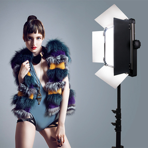 Yidoblo Mini <span class=keywords><strong>E</strong></span>-1500II à distance sans fil Portable 3200K-5500k 120W LED lumière continue photographie Photo Studio Led lumières vidéo - Product Image 2