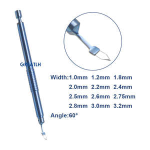 Instrumento Cirúrgico Oftálmico de Titânio de Alta Qualidade Faca Meia-Lua Corneana Lâminas de Safira - Product Image 4