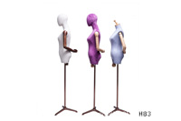 Maniquí de FRP de Medio Cuerpo Estilo Coreano para Exhibición de Ropa Femenina, Modelo HB3, Venta Directa de Fábrica