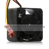 Ventilateur de refroidissement Nidec DC12V 0.13A EC AC 40x40x20mm 4020 4CM à double roulement à billes pour serveur CPU, à flux axial et centrifuge, 3 fils C34637-58