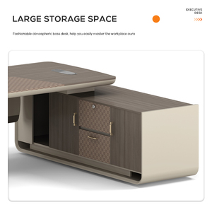 CEO bàn Bàn văn phòng đổ Pc Giá Rẻ bàn lớn bàn gỗ nội thất văn phòng bàn văn phòng đồ nội thất Dubai - Product Image 4