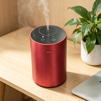 Diffuseur d'huiles essentielles sans eau, alimenté par batterie, mini machine à parfum, diffuseur de brume aromathérapeutique pour la maison, la chambre, la voiture, le bureau