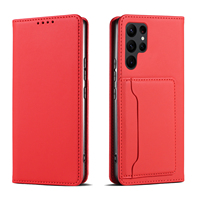 Nouvel arrivage fente pour carte béquille magnétique Pu Flip cuir portefeuille housse de téléphone étui pour samsung S25 ultra S24 Fe S22 S21 S23 PLUS