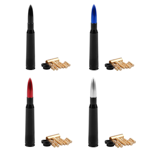 <span class=keywords><strong>Antenna</strong></span> a Proiettile <span class=keywords><strong>per</strong></span> <span class=keywords><strong>Auto</strong></span> in Alluminio Anodizzato Nero, <span class=keywords><strong>Antenna</strong></span> Calibro 50 <span class=keywords><strong>per</strong></span> SUV, Camion, GS, Dodge Ram 1500, Ford F150 - Product Image 2