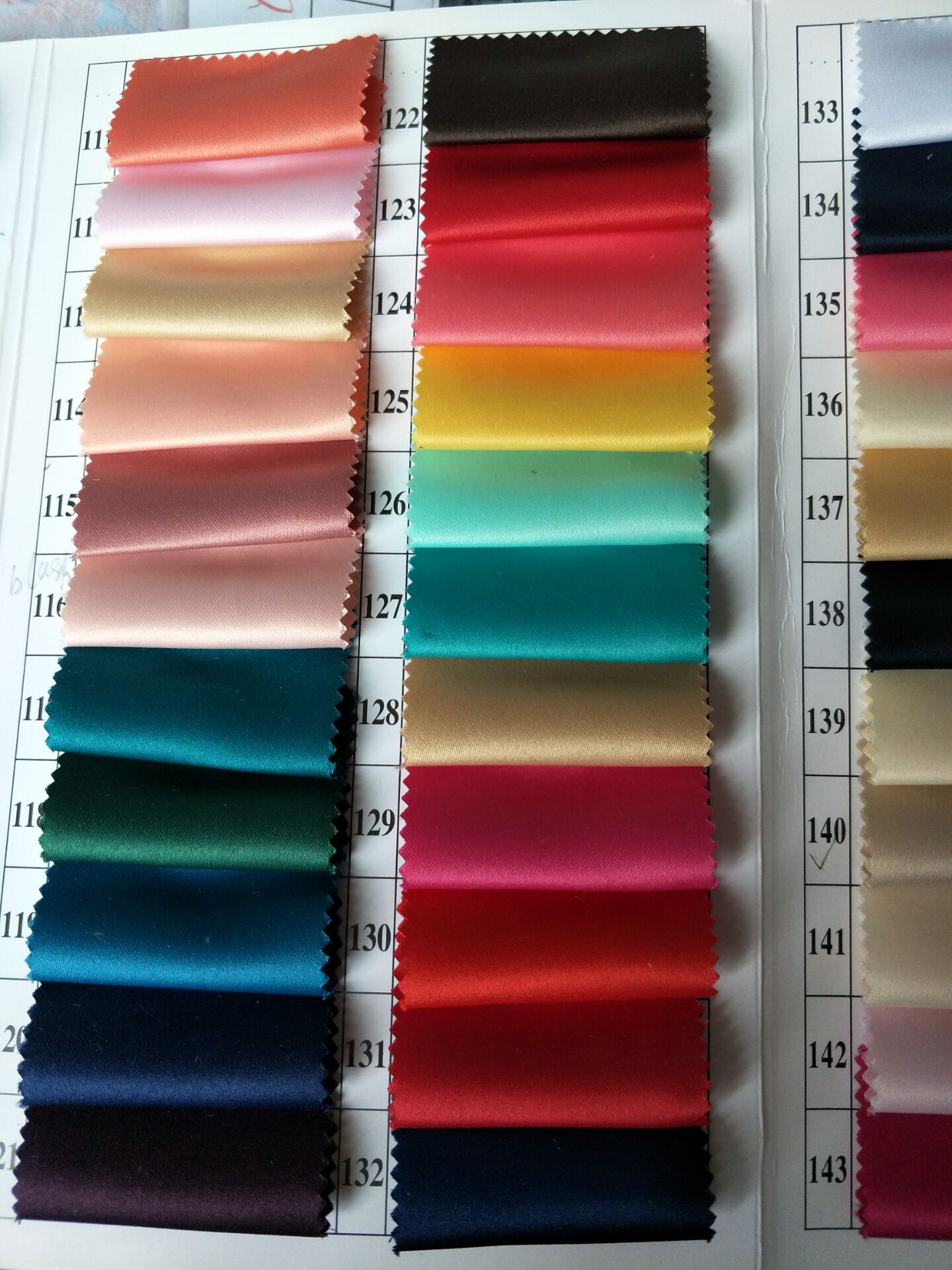 COLOR CHART FOR CHOICE5