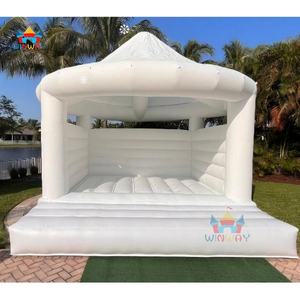 Vente chaude Château gonflable de <span class=keywords><strong>mariage</strong></span> blanc personnalisable commercial Château gonflable pour sauter Château gonflable à <span class=keywords><strong>louer</strong></span> ou à vendre - Product Image 3