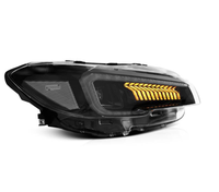 Phares LED d'usine pour Subaru WRX STI 2015-2021 avec clignotants séquentiels, système d'éclairage automatique, pièces de rechange