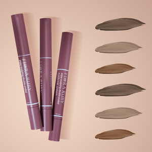 stylo de teinture de tatouage de sourcils en gros <span class=keywords><strong>crayon</strong></span> à sourcils de marque privée avec outil de maquillage au pinceau - Product Image 4
