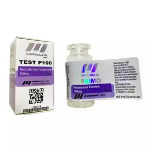 Kotak dan Label Vial 10Ml Tablet Merek Kustom Tersedia