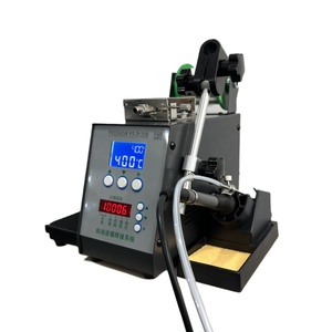 Estación de soldadura automática de alimentación de alambre de 120W diseñada con sistema de control de pantalla <span class=keywords><strong>digital</strong></span> para soldadura de arnés de cables - Product Image 4