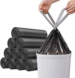 Premium Drawstring Garbage Bags with Durable Material for Kitchen, Home and Office Waste Disposal - Product Image 3