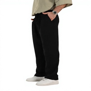 Pantalon de jogging décontracté pour homme Ever Glow, taille plus, automne, léger, taille élastique, respirant, séchage rapide - 100% polyester - Product Image 1