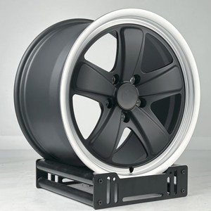 KW 4x130 5x205 cerchi 15 16 17 pollici cerchi auto in lega forgiato <span class=keywords><strong>nero</strong></span> personalizzato per coleottero tipo 1 - Product Image 3