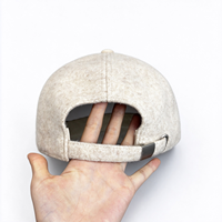 Casquette de baseball moderne en feutre de laine australienne pour hommes et femmes, chapeau de spa respirant pour hammam et style de vie bien-être