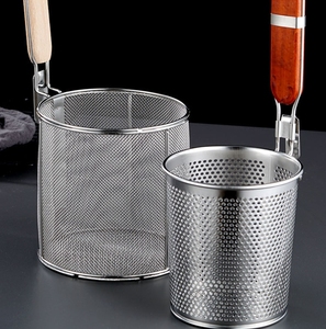 ที่กรองแ<span class=keywords><strong>บ</strong></span><span class=keywords><strong>บ</strong></span>ตะแกรงอเนกประสงค์สำหรั<span class=keywords><strong>บ</strong></span>ทอดเฟรนช์ฟรายส์พร้อมตะกร้า - Product Image 1