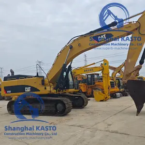45 ton used caterpillar 345d crawler excavator reasonable price cat 345 d heavy machinery 345dl