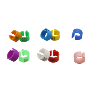 Anillas <span class=keywords><strong>para</strong></span> Patas de Palomas, 10 Colores, ID 8mm, N.º 001~100, Tipo Abierto, <span class=keywords><strong>para</strong></span> Palomas de Competición, Loros, Aves de Corral, Pollos, 100 Unidades - Product Image 6