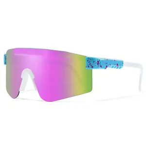 Sonnenbrille Designer UV400 Übergroße Fahrrad brille Männer Frauen Outdoor Sport Sonnenbrille