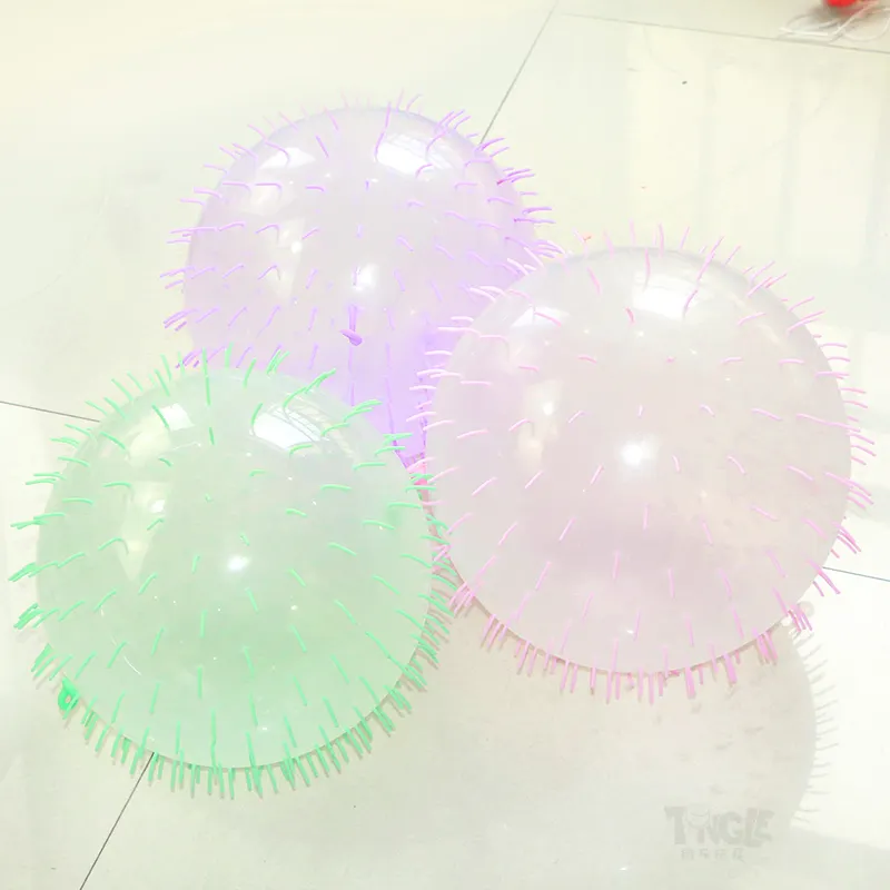 Mainan kantung pukulan menyenangkan luar ruangan mainan baru bola gelembung tiup bola pukulan pantul besar untuk anak-anak dewasa