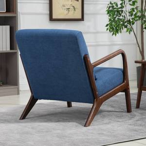 Wooden Arm <b>Chair</b> Velvet Nordic Modern Tufted Sofa <b>Chair</b> for Apartment Mall School Living Room Caf Hotel Lounge Restaurant - Product Image 4