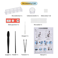 Portable Science Engineering Toys Microscopes Biology Learning Stem Educational Science Kit Microscope for Kids