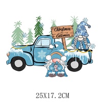 Autocollant thermocollant en silicone plastisol motif bonhomme de neige bleu pour impression sur t-shirt, transfert thermique, sérigraphie, logo lavable