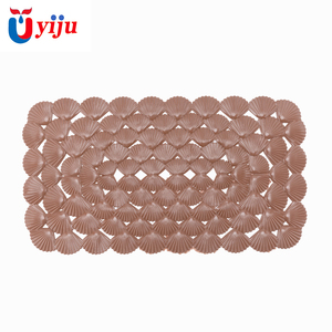 <span class=keywords><strong>Tapis</strong></span> de bain <span class=keywords><strong>antidérapant</strong></span> YIJU en PVC à motif solide, écologique, antibactérien, avec ventouses puissantes pour salle de bain, <span class=keywords><strong>douche</strong></span> et usage domestique - Product Image 1