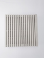 Grille de ventilation anti-poussière en plastique ABS avec filtre éponge pour ventilateur de refroidissement d'armoire électrique