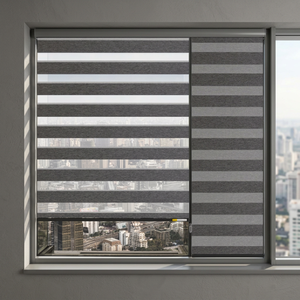 Tela Coreana Antibacteriana Ignífuga de Poliéster 100% de Alto Gramaje para Persianas Zebra Opacas Xera Bio Mars para Cubrir Ventanas - Product Image 3