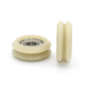 Ruedas de Accesorios para Puertas Corredizas con Rodamientos Tipo V Recubiertos de Goma, Rieles Ranurados, Venta Directa de Fábrica - 8*31*11.2mm - Product Image 5