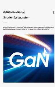 <span class=keywords><strong>Chargeur</strong></span> rapide compact pliable <span class=keywords><strong>Mophie</strong></span> GaN 30W PD Type-C pour téléphone portable, appareil photo et montre connectée - Voyage facile - Product Image 5