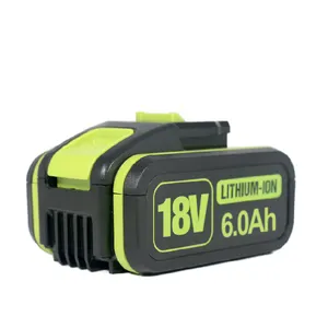 6000mAh Battery Replacement For Worx battery 18V power tool WA3553.2 WX279.9