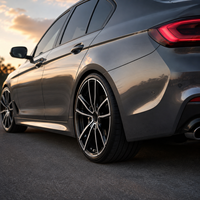 Vente chaude d'usine, prix bas, jantes en alliage AL 19 pouces 5x112 pour voitures particulières, ajustement précis pour les modèles BMW populaires
